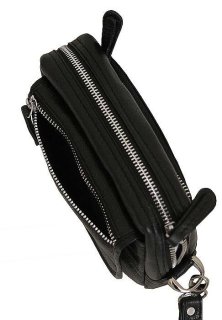 Чоловіча шкіряна борсетка Vip Collection 1441 Black flotar