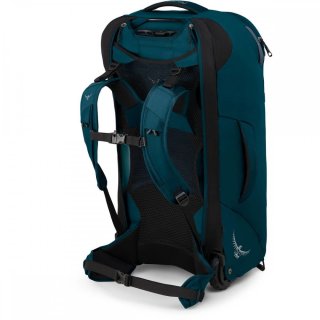 Чоловіча сумка (рюкзак) на колесах Osprey Fairview на 65 л вагою 2,8 кг Синій