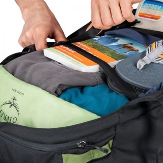 Чоловіча сумка (рюкзак) на колесах Osprey Fairview на 65 л вагою 2,8 кг Синій
