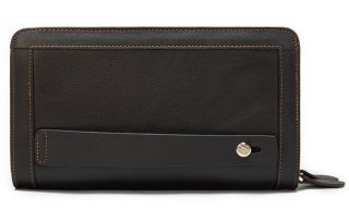Чоловічий клатч із натуральної шкіри MS Collection Ms005B Коричневий