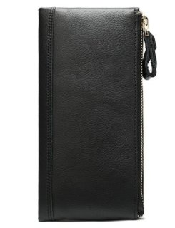 Чоловічий клатч із натуральної шкіри Tiding Bag Чорний