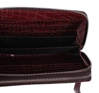 Мужской  клатч-кошелек кожаный Vip Collection 1501-C Коричневый