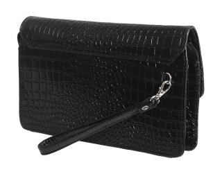 Мужской клатч кожаный Vip Collection 412-C Черный Мужской клатч кожаный Vip Collection 412-C Черный