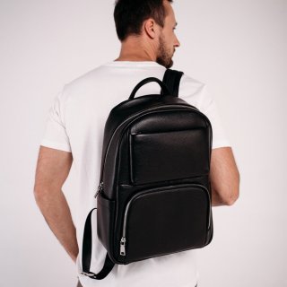 Чоловічий рюкзак для ноутбука Tiding Bag Чорний