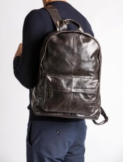 Мужской рюкзак Tiding Bag из натуральной кожи ручной работы