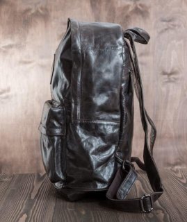 Мужской рюкзак Tiding Bag из натуральной кожи ручной работы