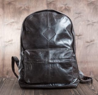 Мужской рюкзак Tiding Bag из натуральной кожи ручной работы