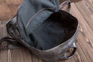 Мужской рюкзак Tiding Bag из натуральной кожи ручной работы