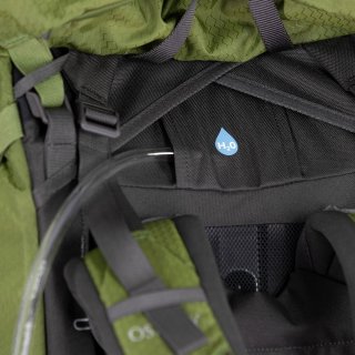 Мужской туристический рюкзак Osprey Aether на 55 весом 2,19 кг Зеленый