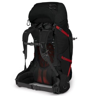 Чоловік туристичний рюкзак Osprey Aether на 70 л ваго 2,3 кг Чорний