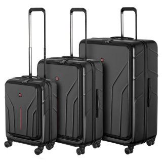 Набір валіз Wenger Amplix Hardside (S + M + L) Чорний