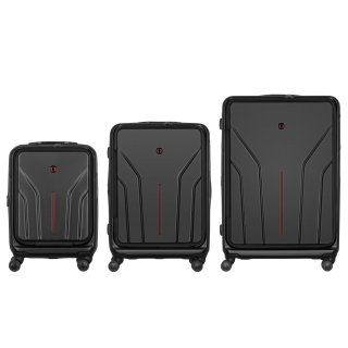 Набір валіз Wenger Amplix Hardside (S + M + L) Чорний