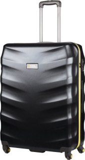 National Geographic Arete 108 л чемодан из пластика на 4 колесах черный