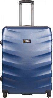 National Geographic Arete 108 л чемодан из пластика на 4 колесах синий