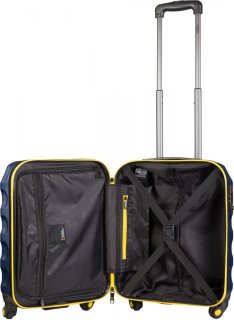 National Geographic Arete 30 л чемодан из пластика на 4 колесах синий