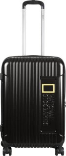 National Geographic Canyon 70 л валіза із пластику на 4 колесах чорна