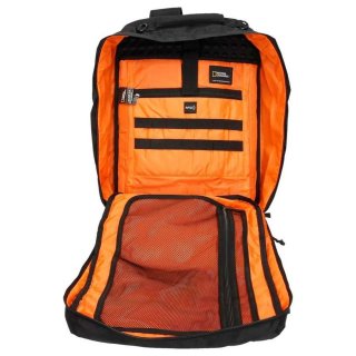 National Geographic Hibrid 30 л рюкзак-сумка с отделением для ноутбука и планшета из полиэстера черная