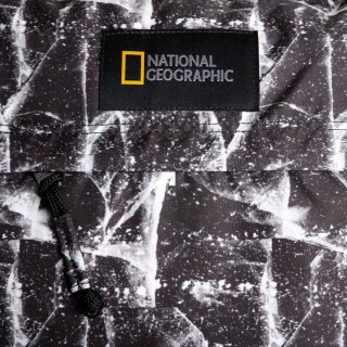 National Geographic Hibrid 30 л рюкзак-сумка с отделением для ноутбука и планшета из полиэстера Потресканный камень