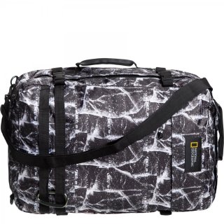 National Geographic Hibrid 30 л рюкзак-сумка с отделением для ноутбука и планшета из полиэстера Потресканный камень