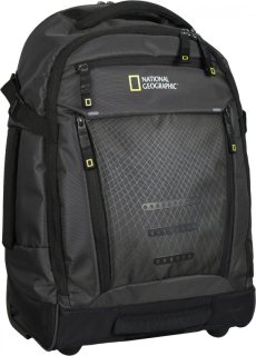 National Geographic Trail 34 л рюкзак с отделением для ноутбука и планшета из полиэстера на 2 колесах черный