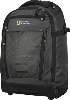 National Geographic Trail 34 л рюкзак с отделением для ноутбука и планшета из полиэстера на 2 колесах черный