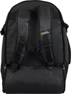 National Geographic Trail 34 л рюкзак с отделением для ноутбука и планшета из полиэстера на 2 колесах черный