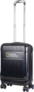 National Geographic Transit 36 л чемодан с отделением для ноутбука из пластика на 4 колесах темно-синий
