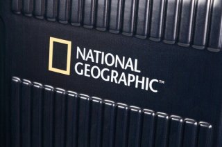 National Geographic Transit 36 л чемодан с отделением для ноутбука из пластика на 4 колесах темно-синий
