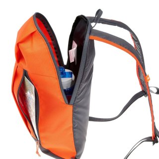 Небольшой рюкзак 10 л. Quechua ARPENAZ, красный с серым