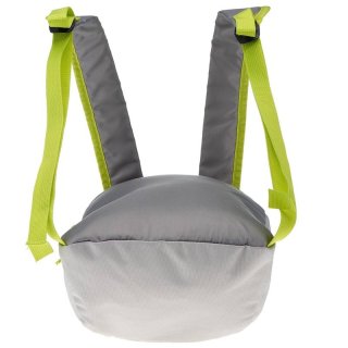 Небольшой рюкзак 10 л. Quechua ARPENAZ, серый с салатовым