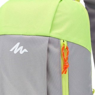 Небольшой рюкзак 10 л. Quechua ARPENAZ, серый с салатовым