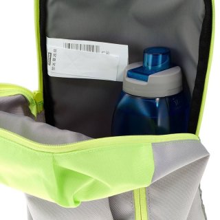 Небольшой рюкзак 10 л. Quechua ARPENAZ, серый с салатовым
