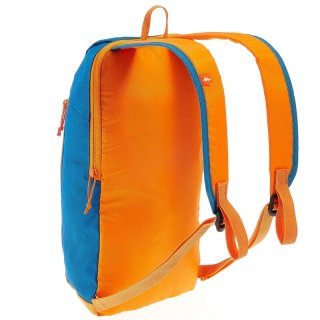 Небольшой рюкзак 10 л. Quechua ARPENAZ, синий с оранжевым