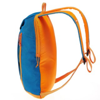 Небольшой рюкзак 10 л. Quechua ARPENAZ, синий с оранжевым