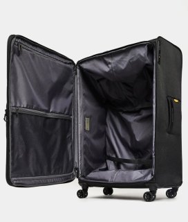 Дуже велика тканинна валіза Mandarina Duck Zephyr Чорна