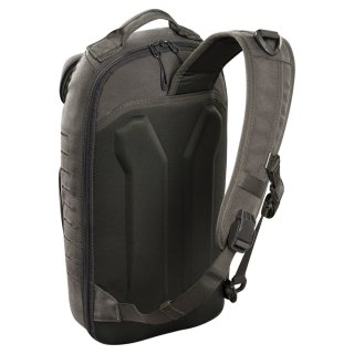 Однолямковий тактичний рюкзак Highlander Stoirm Gearslinger на 12 л вагою 1 кг з відділом під ноутбук з нейлону Антрацит