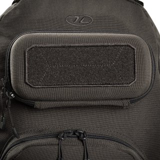 Однолямковий тактичний рюкзак Highlander Stoirm Gearslinger на 12 л вагою 1 кг з відділом під ноутбук з нейлону Антрацит