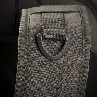 Однолямковий тактичний рюкзак Highlander Stoirm Gearslinger на 12 л вагою 1 кг з відділом під ноутбук з нейлону Антрацит