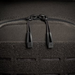Однолямковий тактичний рюкзак Highlander Stoirm Gearslinger на 12 л вагою 1 кг з відділом під ноутбук з нейлону Антрацит