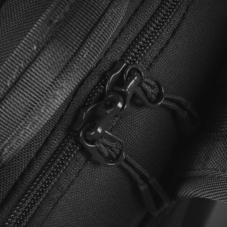 Однолямковий тактичний рюкзак Highlander Stoirm Gearslinger на 12 л вагою 1 кг з відділом під ноутбук з нейлону Чорний