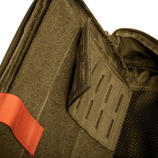 Однолямковий тактичний рюкзак Highlander Stoirm Gearslinger на 12 л вагою 1 кг з відділом під ноутбук з нейлону Хакі