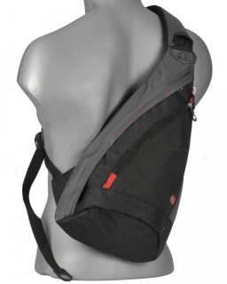 Однолямочный рюкзак WENGER MONO SLING, черный