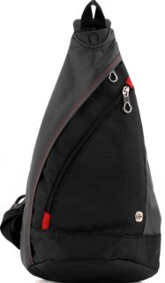 Однолямочный рюкзак WENGER MONO SLING, черный