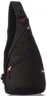 Однолямочный рюкзак WENGER SLING BAG, чёрный