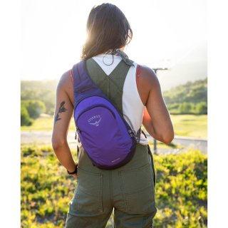 Однолямочный женский рюкзак Osprey Daylite на 6 л Черный