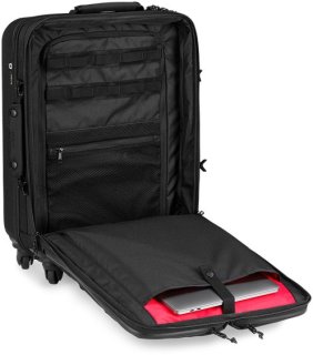 OGIO Alpha Core Convoy 520s 33 л чемодан из полиэстера на 4 колесах черный