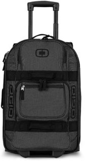 OGIO Layover 46 л дорожня сумка на колесах з поліестеру сіра