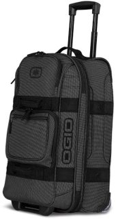 OGIO Layover 46 л дорожня сумка на колесах з поліестеру сіра