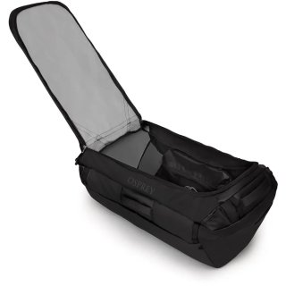 Огромная дорожная сумка-рюкзак Osprey Transporter Duffel – 150 л, 1.588 кг Черная