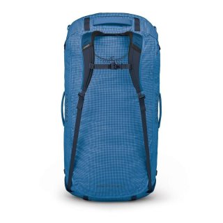 Огромная дорожная сумка-рюкзак Osprey Transporter Duffel – 150 л, 1.588 кг Синяя Огромная дорожная сумка-рюкзак Osprey Transporter Duffel – 150 л, 1.588 кг Синяя